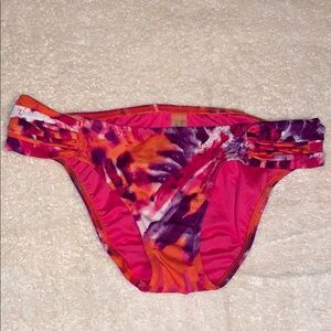 Victoria's Secret Pink and Purple Bikini Bottom